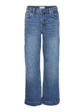 Vmdaisy jeans met middelhoge taille en wijde pijpen