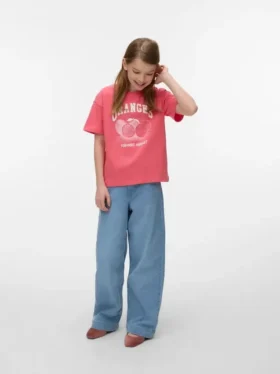 Vmdaisy-Jeans met wijde pijpen