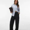 Vmdallas-broek met hoge taille