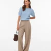 Vmdallas-broek met hoge taille
