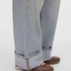 Vmdarcy-Jeans met middelhoge taille en wijde pijpen