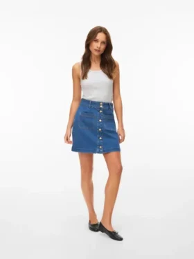 Vmdarya kort rokje met hoge taille