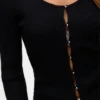 Vmdea gebreid vest