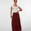 Vmdicthe lange rok met hoge taille