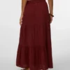 Vmdicthe lange rok met hoge taille