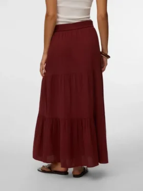 Vmdicthe lange rok met hoge taille