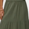 Vmdicthe lange rok met hoge taille