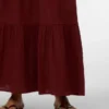Vmdicthe lange rok met hoge taille
