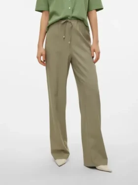 Vmdinna-broek met middelhoge taille