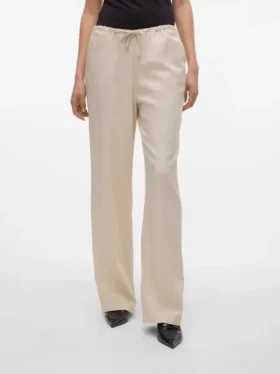 Vmdinna-broek met middelhoge taille