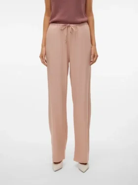 Vmdinna-broek met middelhoge taille