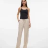 Vmdinna-broek met middelhoge taille