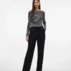 Vmdinna-broek met middelhoge taille