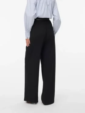 Vmeda-broek met middelhoge taille