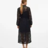 Vmeda midi-jurk