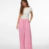 Vmelena-broek met hoge taille