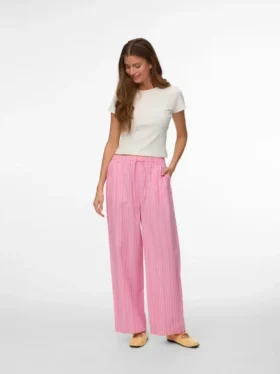 Vmelena-broek met hoge taille