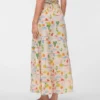 Vmelena lange rok met hoge taille
