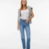 Vmelia High Rise Straight Fit-Jeans