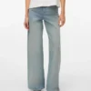 Vmelina Super High Rise-Jeans met wijde pijpen