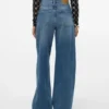 Vmelina Super High Rise-Jeans met wijde pijpen