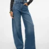 Vmelina Super High Rise-Jeans met wijde pijpen