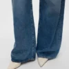Vmelina Super High Rise-Jeans met wijde pijpen