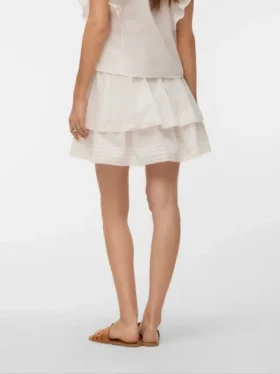 Vmelix kort shorts met hoge taille