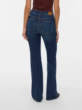 Vmella jeans met middelhoge taille en bootcut-pasvorm