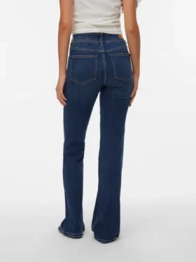 Vmella jeans met middelhoge taille en bootcut-pasvorm