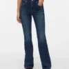 Vmella jeans met middelhoge taille en bootcut-pasvorm