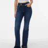 Vmella jeans met middelhoge taille en bootcut-pasvorm