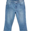 Vmelly capri met middelhoge taille en slanke pasvorm