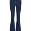 Vmelly-Jeans met middelhoge taille en uitlopende pijpen