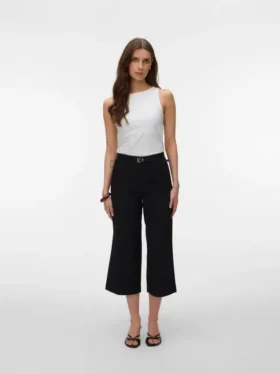 Vmelma broek met hoge taille