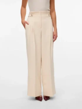 Vmelma-broek met hoge taille