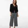 Vmelma broek met hoge taille
