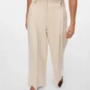 Vmelma-broek met hoge taille