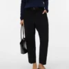 Vmelma-broek met middelhoge taille