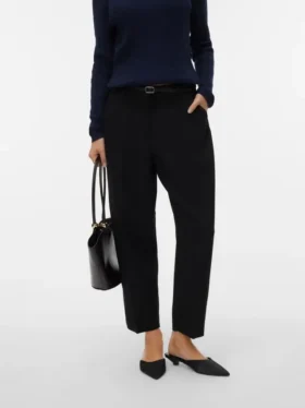 Vmelma-broek met middelhoge taille