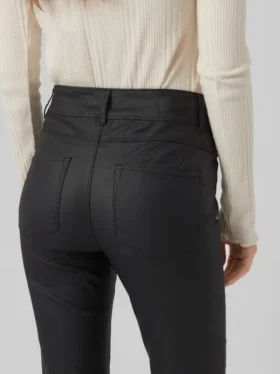 Vmembrace broek met middelhoge taille