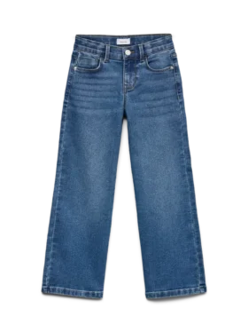 Vmemilie Jeans met middelhoge taille en wijde pijpen