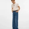 Vmemilie Jeans met middelhoge taille en wijde pijpen