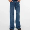 Vmemilie Jeans met middelhoge taille en wijde pijpen
