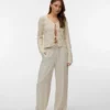 Vmemma broek met hoge taille
