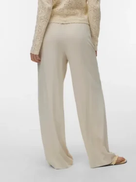 Vmemma broek met hoge taille
