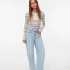 Vmestelle High Rise Barrel Fit-Jeans