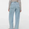 Vmestelle High Rise Barrel Fit-Jeans