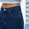 Vmestelle High Rise Barrel Fit-Jeans