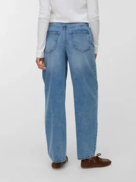 Vmetna High Rise Barrel Fit-Jeans